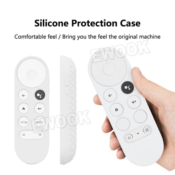 Voice Remote Silicone Case Protective Cover Shell For Google Chromecast TV 2020