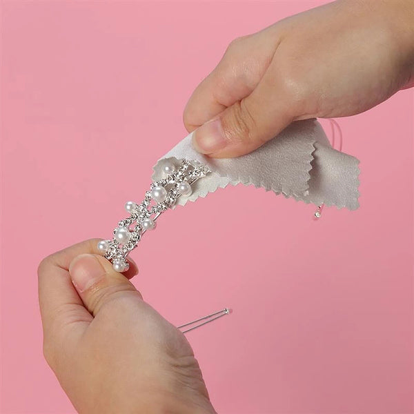 Microfiber Cleaning Suede Silver Polishing Cloth Glasses Phone Jewellery Wipe AU