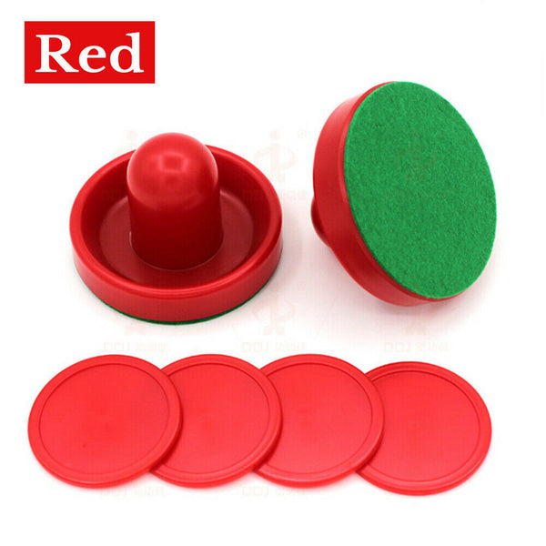 7pcs/Set 96mm Large Pusher Felt Pucks For Air Hockey Table Game Accessory Fun AU