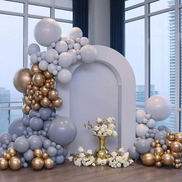 20x Latex Balloons 10inch/25cm Grey Pearl Retro Balloon Party Wedding Birthday