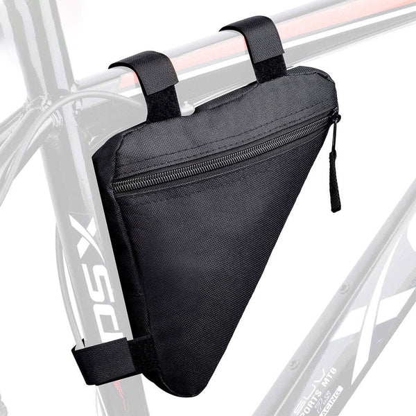 Sporting Accessories Bike Cycling Triangle Bag Front Frame Bicycle Black Pouch