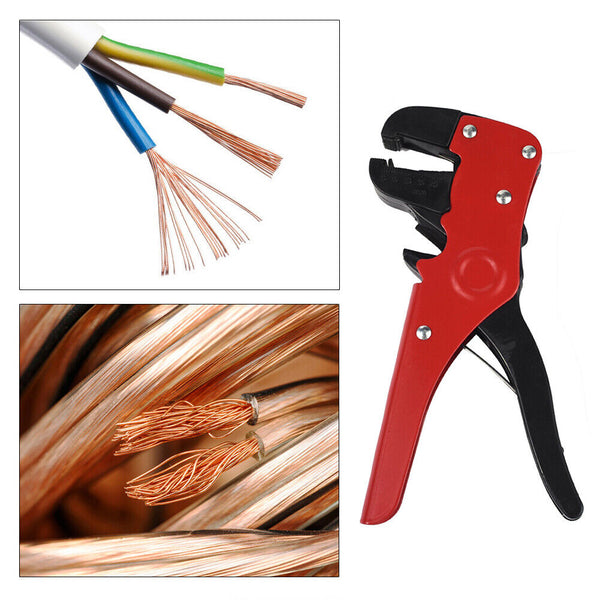 4Styles Wire Stripper Pliers Multifunctional Electric Cable Stripper Crimper AU