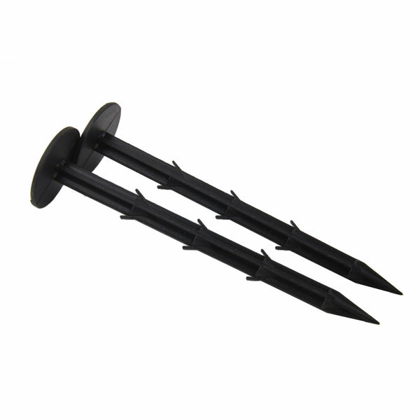Grass Pegs Lawn Turf Weed Mat Plastic Pins Stakes Anchor Lawn Sod Fasten