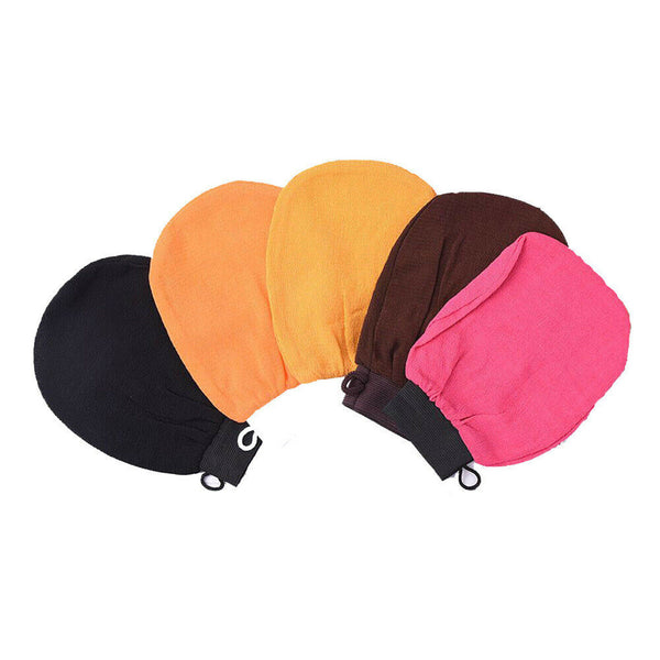 2Pcs Moroccan Bath Scrub Glove Hammam Exfoliating Body Facial Tan Massage Mitt A