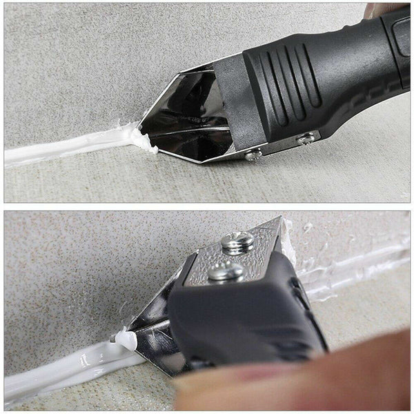 3 in 1 Silicone Caulking Tool Removal Residue Scraper Kit Sealant Replace Set AU