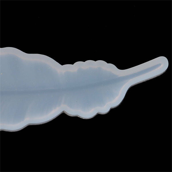 Silicone Feather Bookmark Resin Epoxy Mold Pendant Making Casting Mould Craft AU