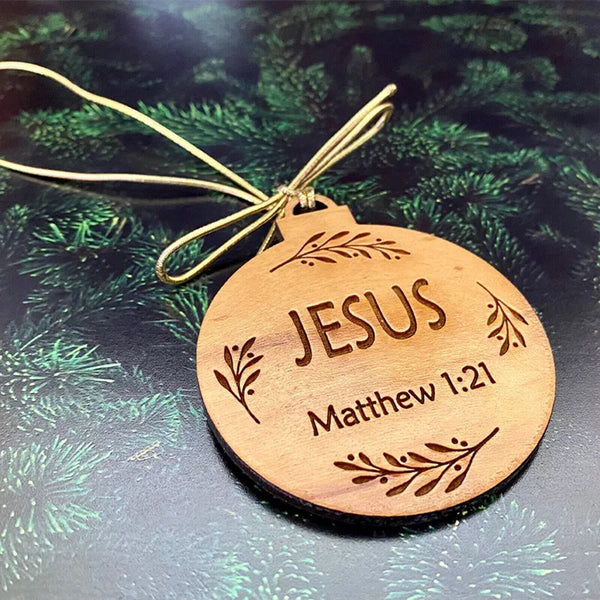 Names of Jesus Ornaments Christmas Tree Pendant Christmas Decoration AU