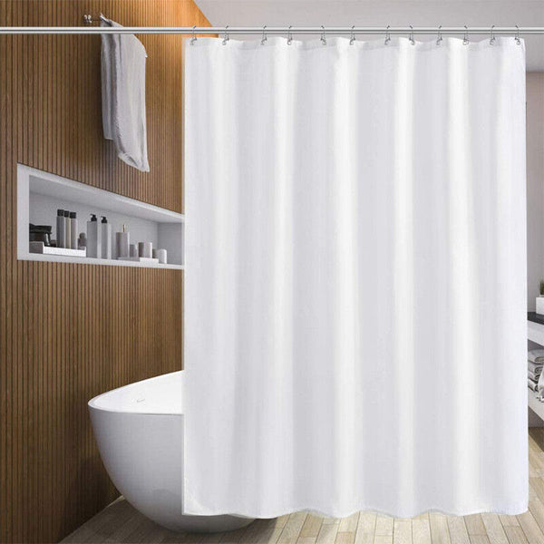 Shower Curtain Rings Hooks Rustproof Stainless Steel For Bathroom Shower