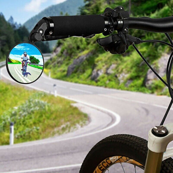MTB Mountain Bike Rearview Mirror Bicycle Handlebar Convex Rear View Mirror AU