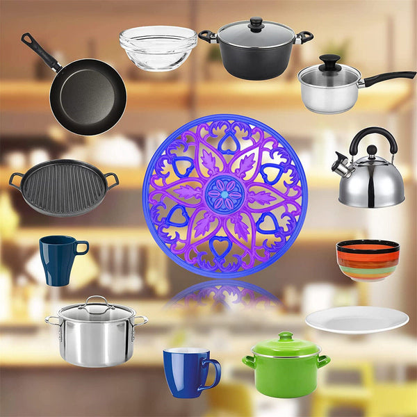 Mould Silicone Resin Mandala Placemat Epoxy Mold Coaster Cup Mat Crafts Casting