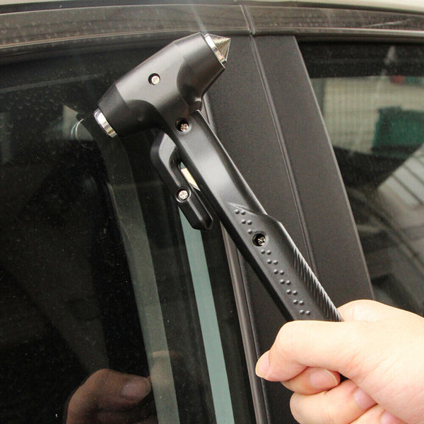 3 in 1 Car Emergency Safety Escape Hammer Glass Window Breaker Belt Cutter Tool