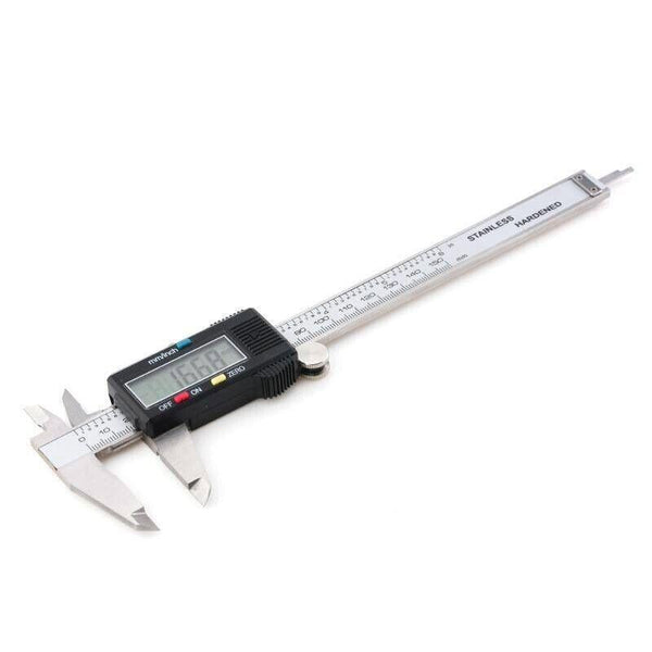 Stainless Steel LCD Digital Electronic Vernier Caliper Micrometer 6" Inch/150MM