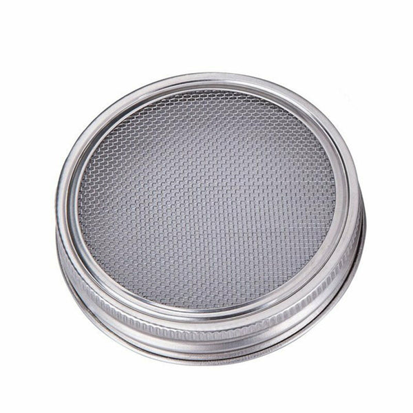 Seed Sprouting Lids Tools Strainer Screen Kits for Wide Mouth Mason Canning Jar