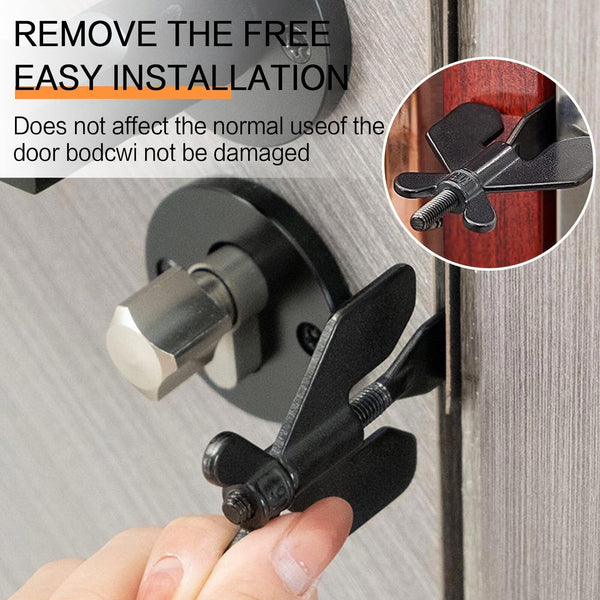 Portable Door Lock Security Safety Travel Hotel Home Addalock Safe-Lock New