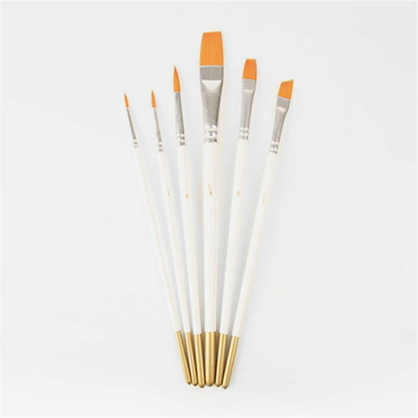 Nice 6Pcs Art Painting Brushes Set Acrylic Oil Watercolor Artist Paint Brush Hot