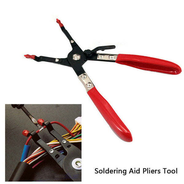 1/2PCS Universal Car Vehicle Soldering Aid Plier Hold 2 Wires Whilst Car Repair