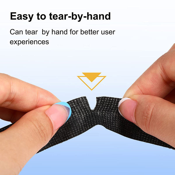 1PC 9mmx 15M Adhesive Cloth Fabric Tape Cable Loom Wiring Harness For Car Auto