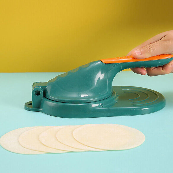 2PCS Manual Dumpling Skin Mold Kitchen Lazy Jiaozi Maker Dough Press Maker Tool - Lets Party