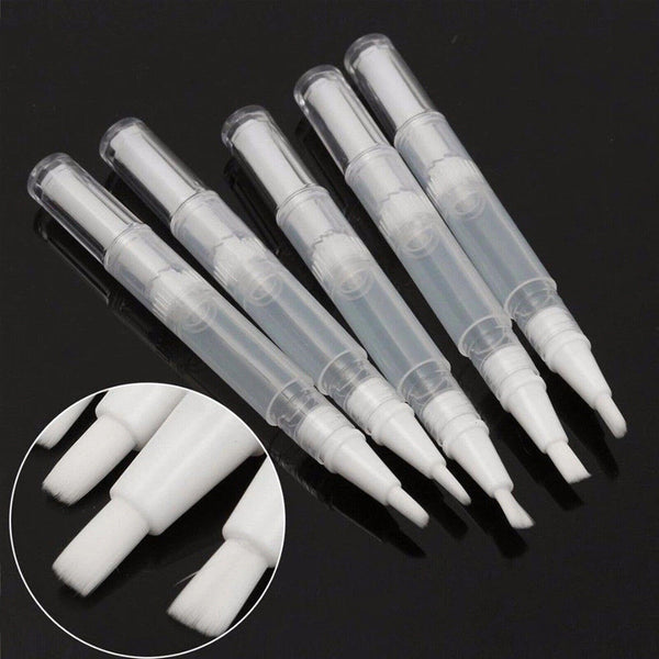Nail Polish/Cuticle Oil Container Empty Twist Pens With Brushes Travel Portable