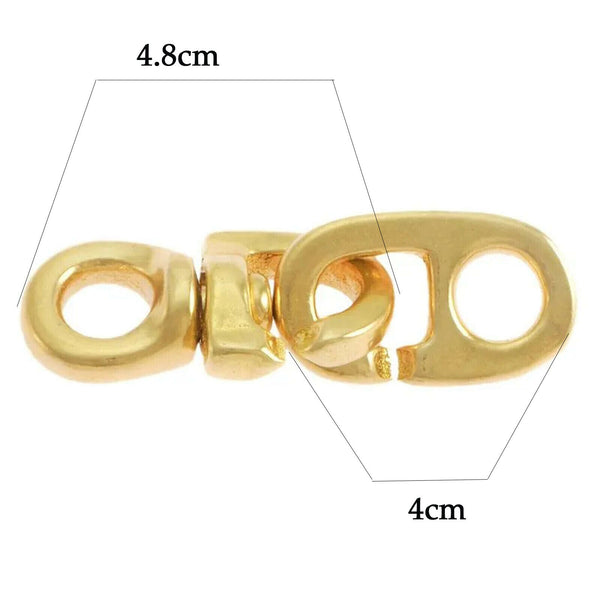 Brass Sister Clip Pack of 2 Clips For Flags/Boats/Yachts/Marine/Nautical AU SELL