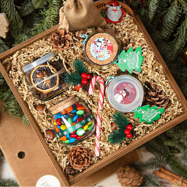 200ML Glass Favor Jar With Cork Lid DIY Wishing Wedding Decor Pudding Bottle Set