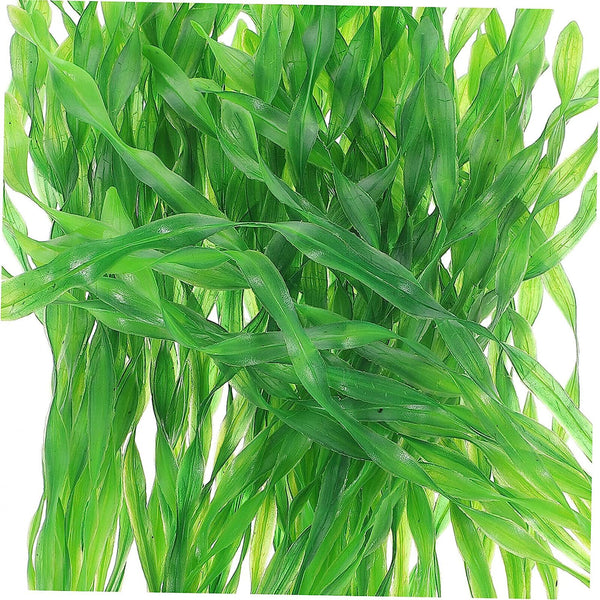 10X Artificial Fake Plastic Water Grass Plants Fish Tank Decor Aquarium Ornament