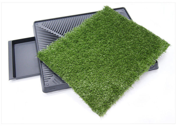 Indoor Dog Pet Training Toilet Portable Puppy Tray Loo Pad Mat Large Easy Clean