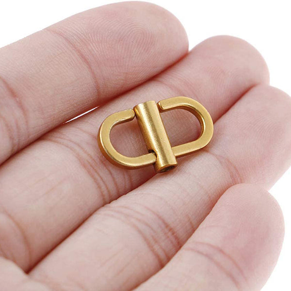 10Pcs Metal Buckle Clip Bag Belt Shoulder Strap Chain Adjustable Shorten Hook AU