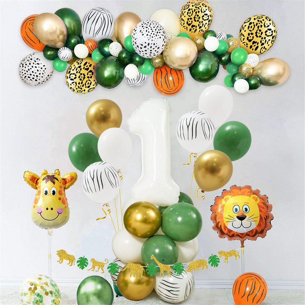 Animal Balloon Jungle Ocean Zoo Foil Balloon Air Inflatable Decoration Birthday