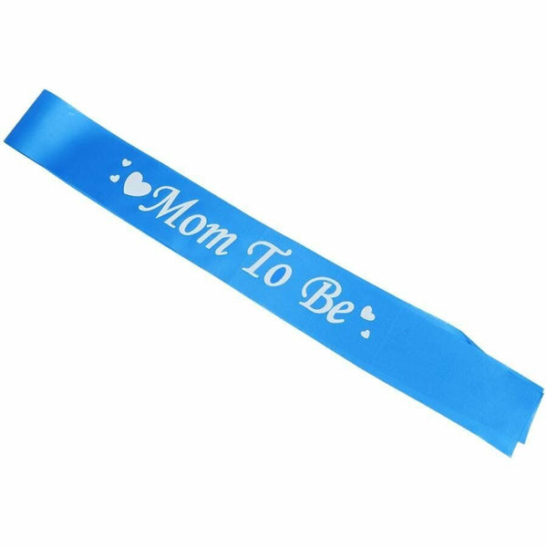 Baby Shower Sash Mum pregnant Boy Girl Sister Mummy Party Sashes Shoulder Strap