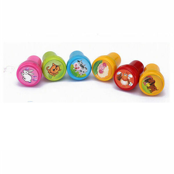 30pcs Assorted Fun Colour Stamps Kids Reward Craft Arts Project Teacher NonToxic