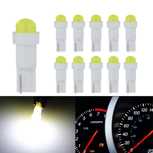 20pcs T5 Dash 5050 SMD LED Car Wedge Dashboard Instrument White Light Bulbs12VDC