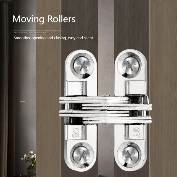 Invisible Cross Hinge Hidden180 Degree Concealed Invisible Hinges Door