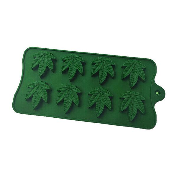 8 Maple Leaf Silicone Mold Baking Moulds For Mousse Cake Fondant Chocolate Candy