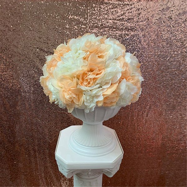 30cm Artificial Rose Flower Ball Bouquet Home Garden Wedding Party Decoration AU