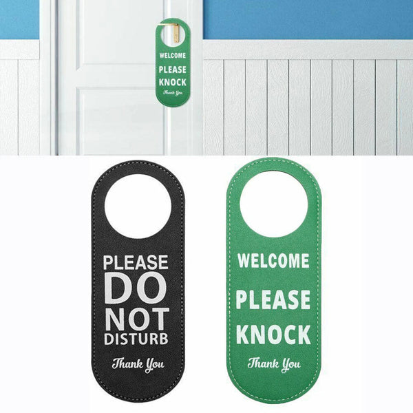 Door Hanger Tags Do Not Disturb Signs Door Knobs Hanger Pendant Cleaning Label