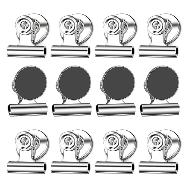 Office Magnetic Bulldog Clips Memo Note Holder Magnet Message Clip AUS