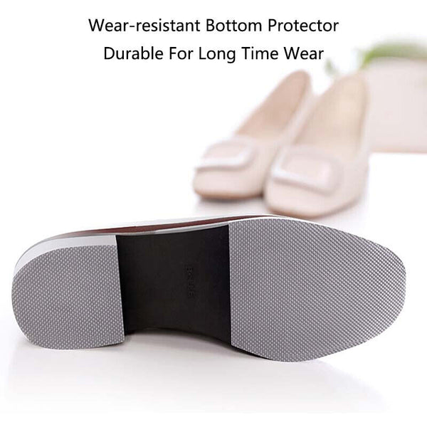 2 PCS Soles Protector Stickers Self-Adhesive Bottom Sheet Shoes Heels Sneakers