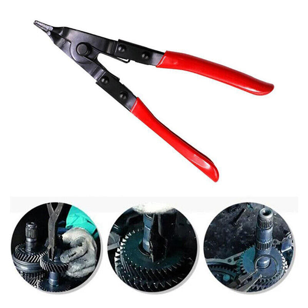 Circlip Spring Snap Ring Pliers Carbon Steel Retaining Plier Remover Tool New SH - Lets Party