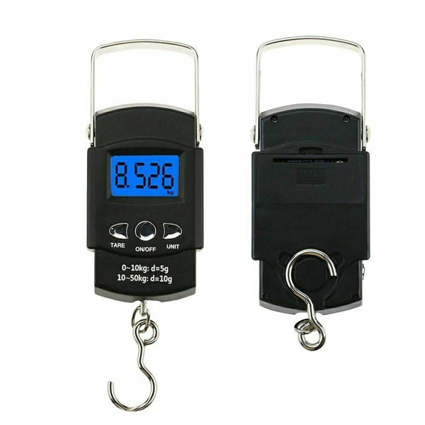 Portable LCD Digital Electronic Fishing Travel Luggage Hanging Weighing Scale AU
