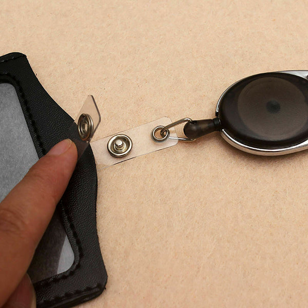 2 Sets Retractable Lanyard ID Badge Opal Card Holder Business Security Pass AU