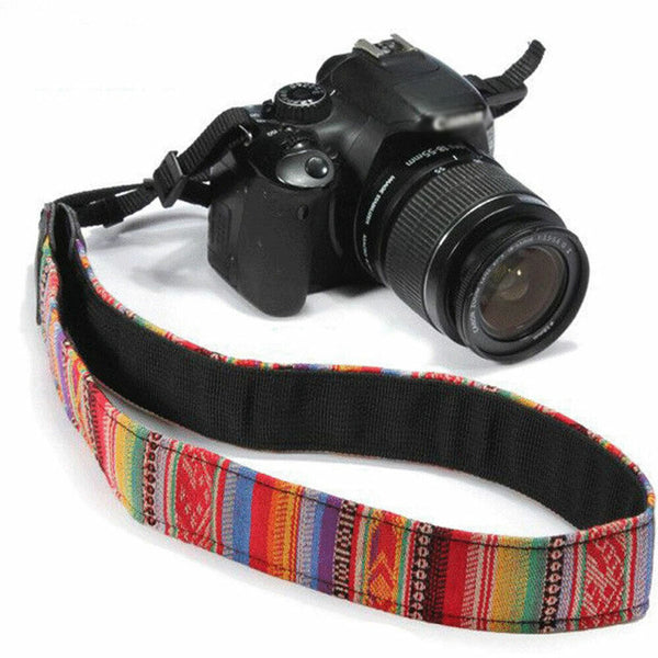 Neck Vintage Shoulder Camera Strap Compatible With Sony Nikon Olympus DSLR Canon