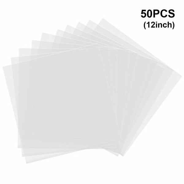 50PCS Sleeves Outer LP Music Durable for 12