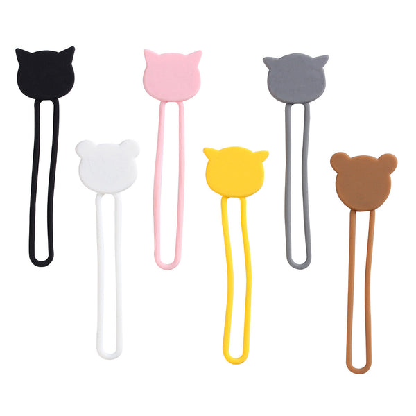 Organiser Winder Clip Earphone Cord clip Headphone Cable ties Holder