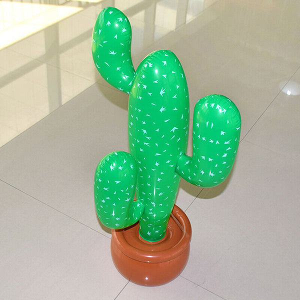 Cactus Decorations Party Mexican Cowboy Supplies Prop Inflatable Blow Up Western