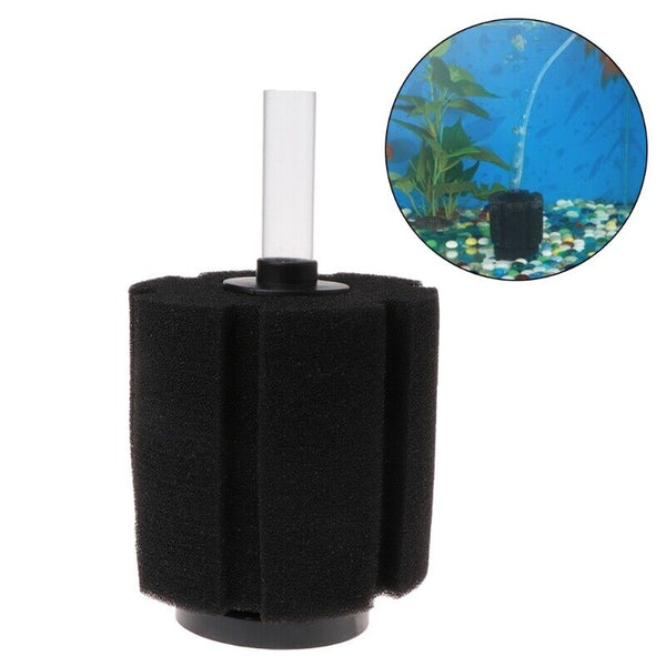 4PCS Aquarium Biochemical Foam Filtration Air Pump Fish Tank Sponge Filter AU
