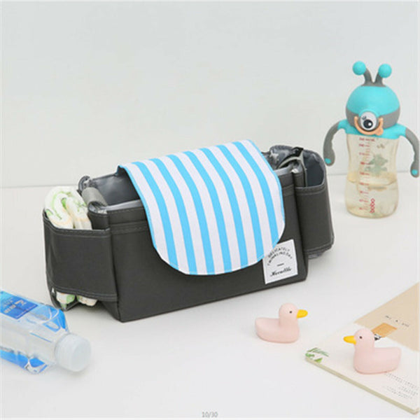 Stroller Baby Organiser Buggy Mummy Bag Pram Pushchair Cup Storage Bottle Holder