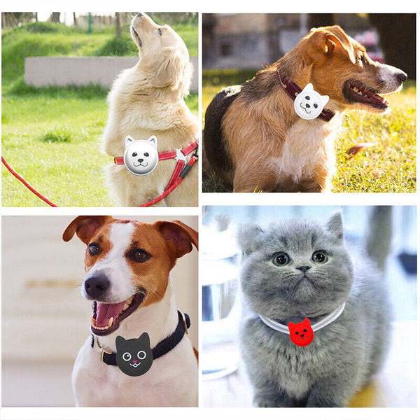 Silicone Pet Protective Case for Apple Airtag Loop GPS Finder Dog Cat Collar AU