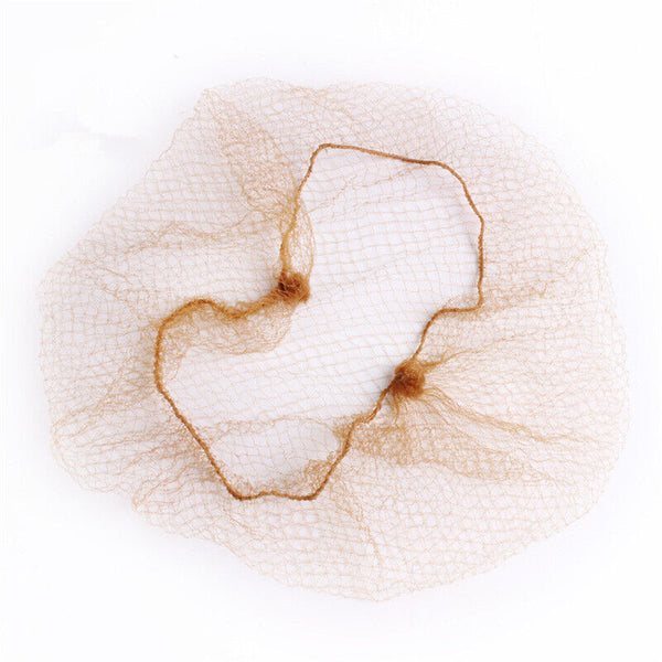 20Pcs Ballet Bun Net Invisible Dance Hair Net Elastic Edge Mesh Net Bun Cover AU