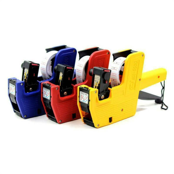 Price Tag Gun Labels Tags Rolls Sticker Pricing Tagging MX5500 800 Labels / Roll